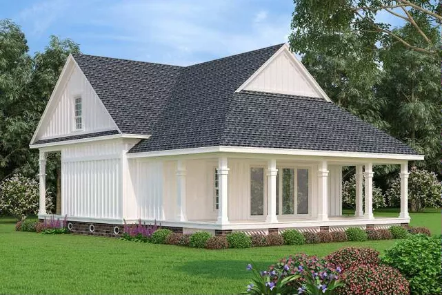 rear and left side color rendering